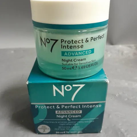 NO7 PROTECT & PERFECT ADVANCED NIGHT CREAM 50ML