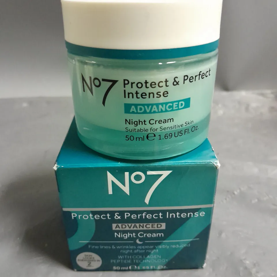 NO7 PROTECT & PERFECT ADVANCED NIGHT CREAM 50ML