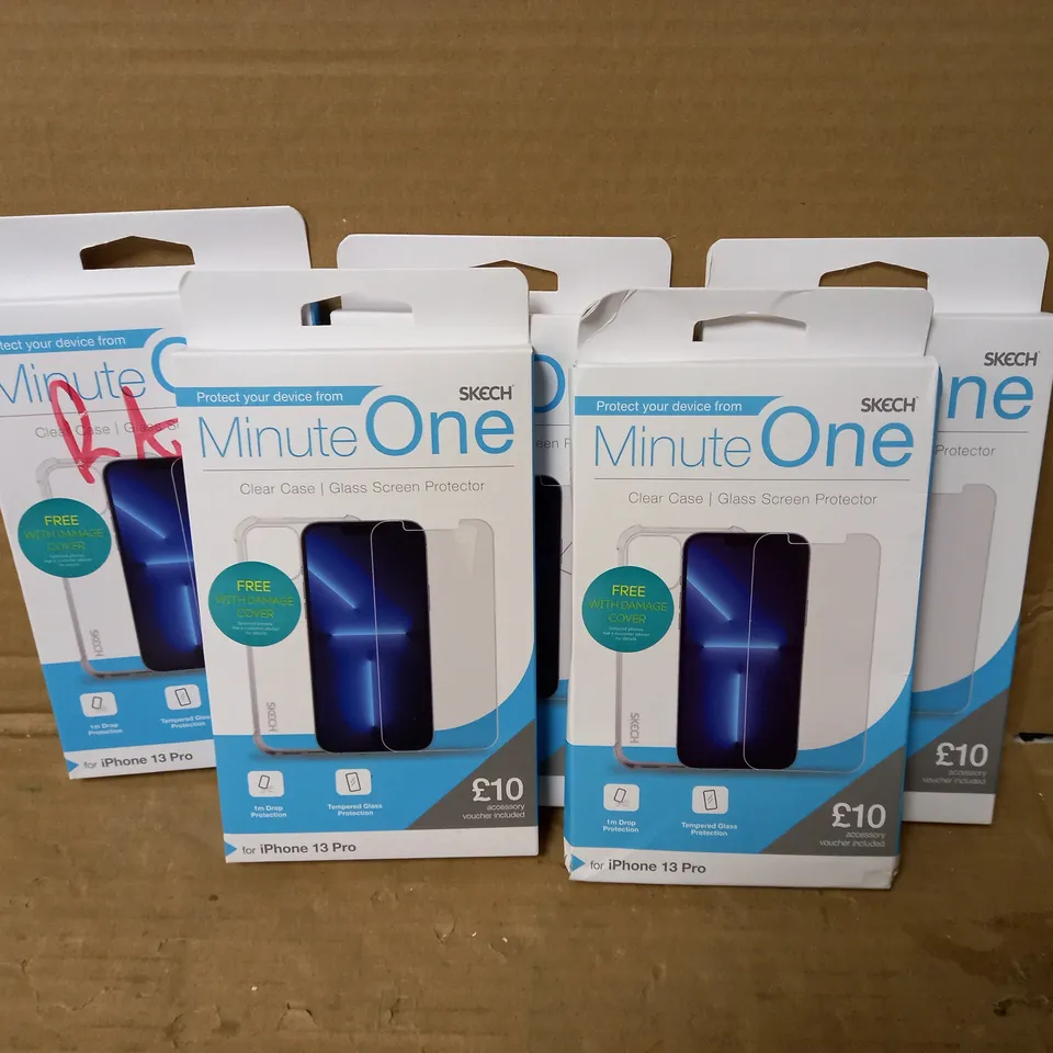 MINUTE ONE CLEAR CASES FOR IPHONE 13 PRO