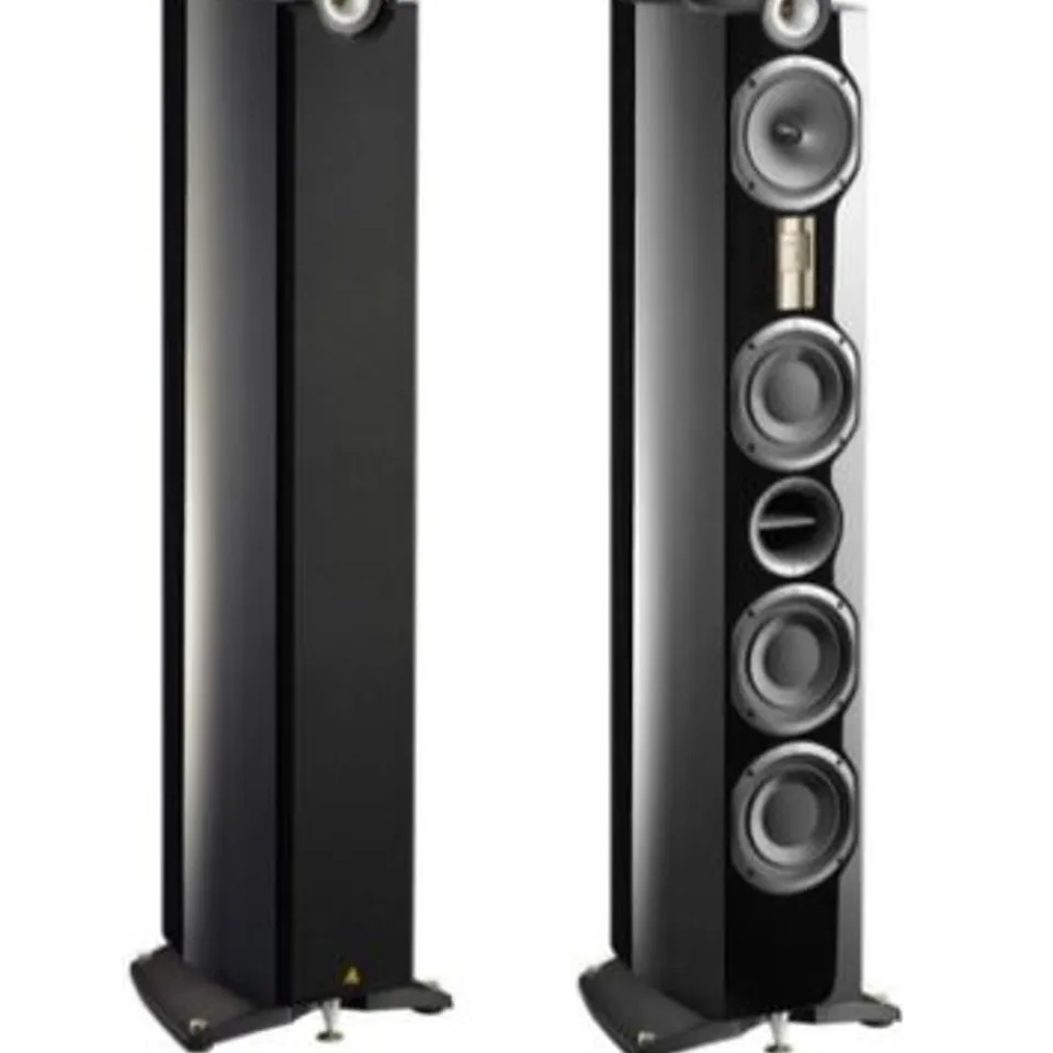 TRIANGLE GENESE LYRR GLOSS BLACK	HI-FI FLOOR STANDING SPEAKERS IN GLOSS BLACK TWO BOXES
