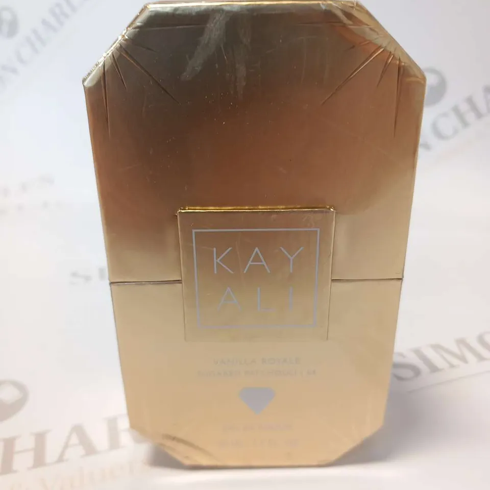 BOXED AND SEALED KAY ALI VANILLA ROYALE SUGARED PATCHOULI 64 EAU DE PARFUM 50ML