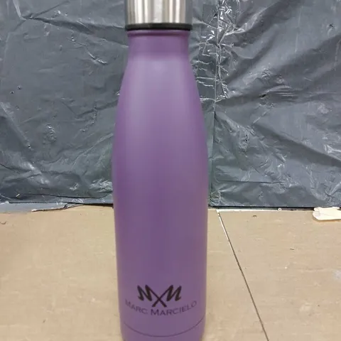 MARC MARCIELO STAINLESS STEEL WATER BOTTLE - HOT AND COLD - PURPLE - 500ML