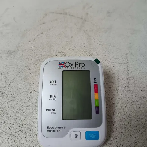 OXIPRO BLOOD PRESSURE MONITOR BP1