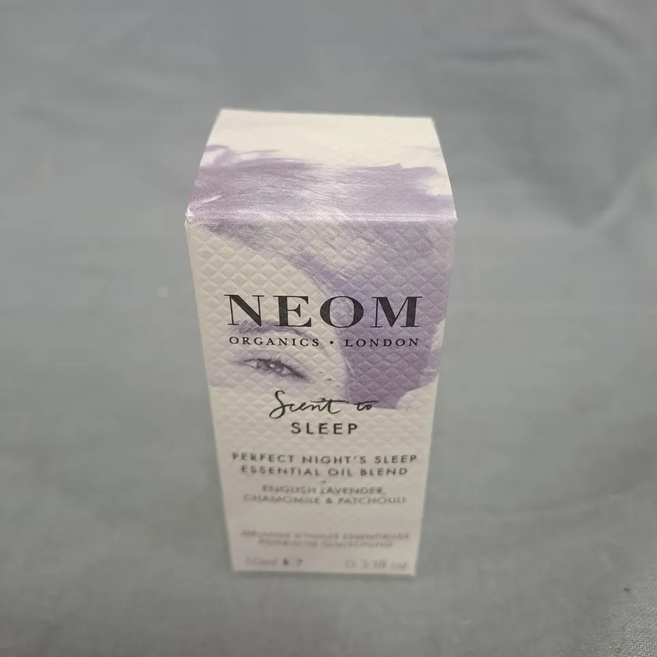NEOM ORGANICS LONDON SCENT TO SLEEP ESSENTIAL OIL BLEND – PERFECT NIGHT'S SLEEP (50 ML BOX)