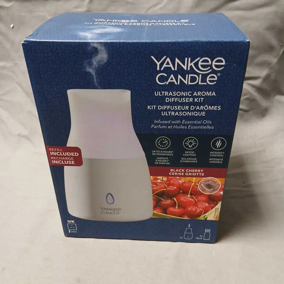 YANKEE CANDLE ULTRASONIC AROMA DIFFUSER KIT – BOXED 