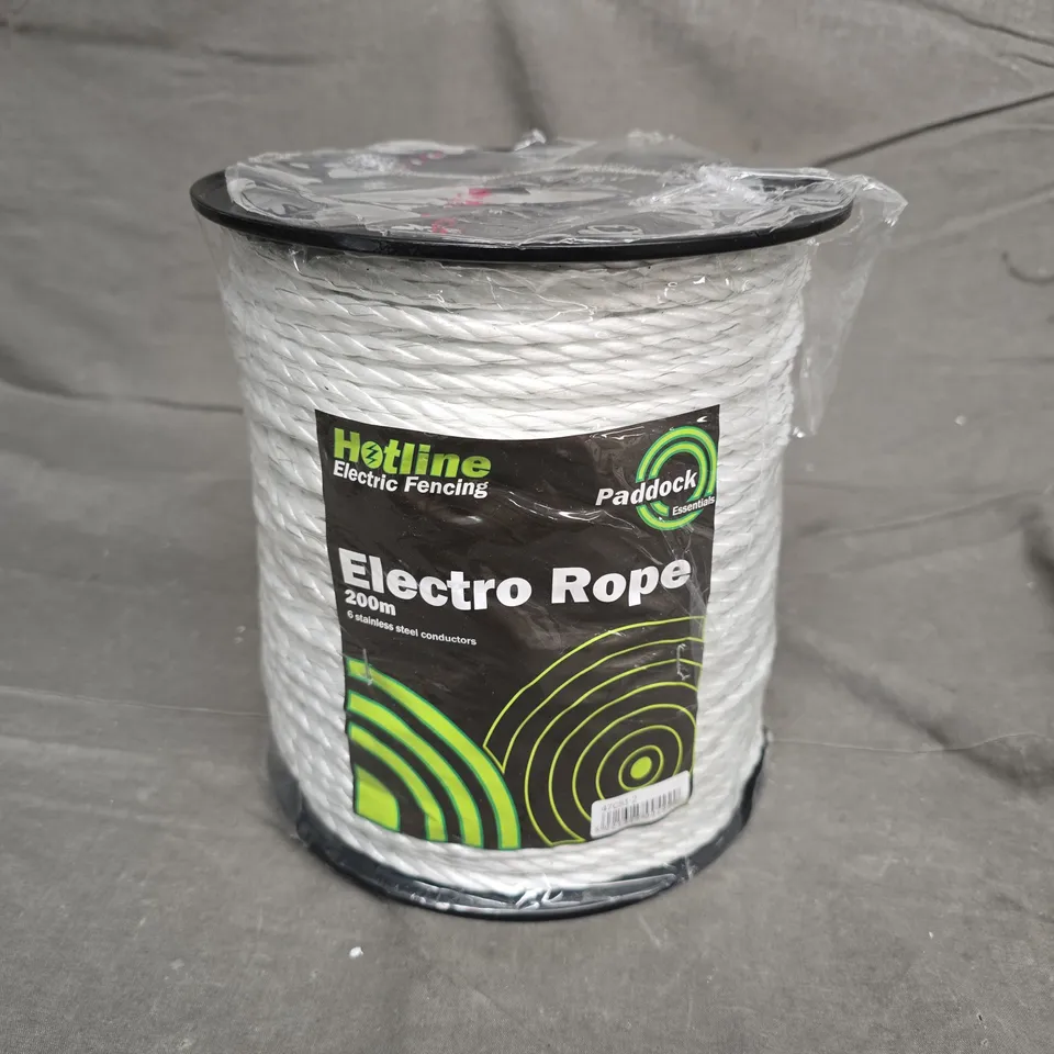 HOTLINE ELECTRO ROPE ELECTRIC FENCING ROPE 200M