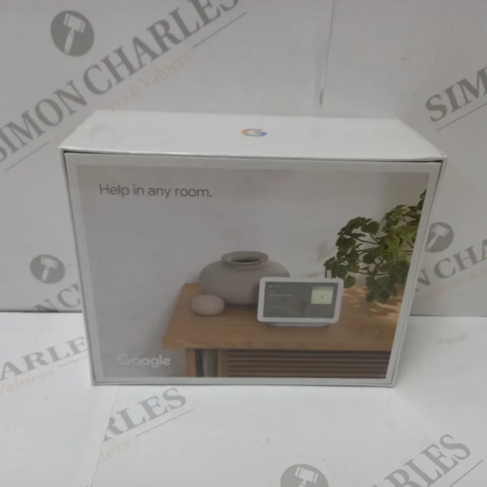BRAND NEW BOXED GOOGLE NEST HUB 2ND GEN SMART SPEAKER WITH SCREEN - CHALK 