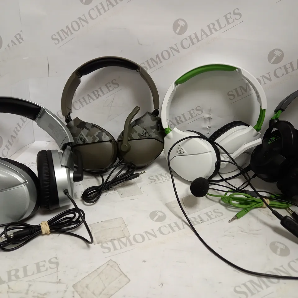 LOT OF 14 TURTLE BEACH GAMING HEADSETS