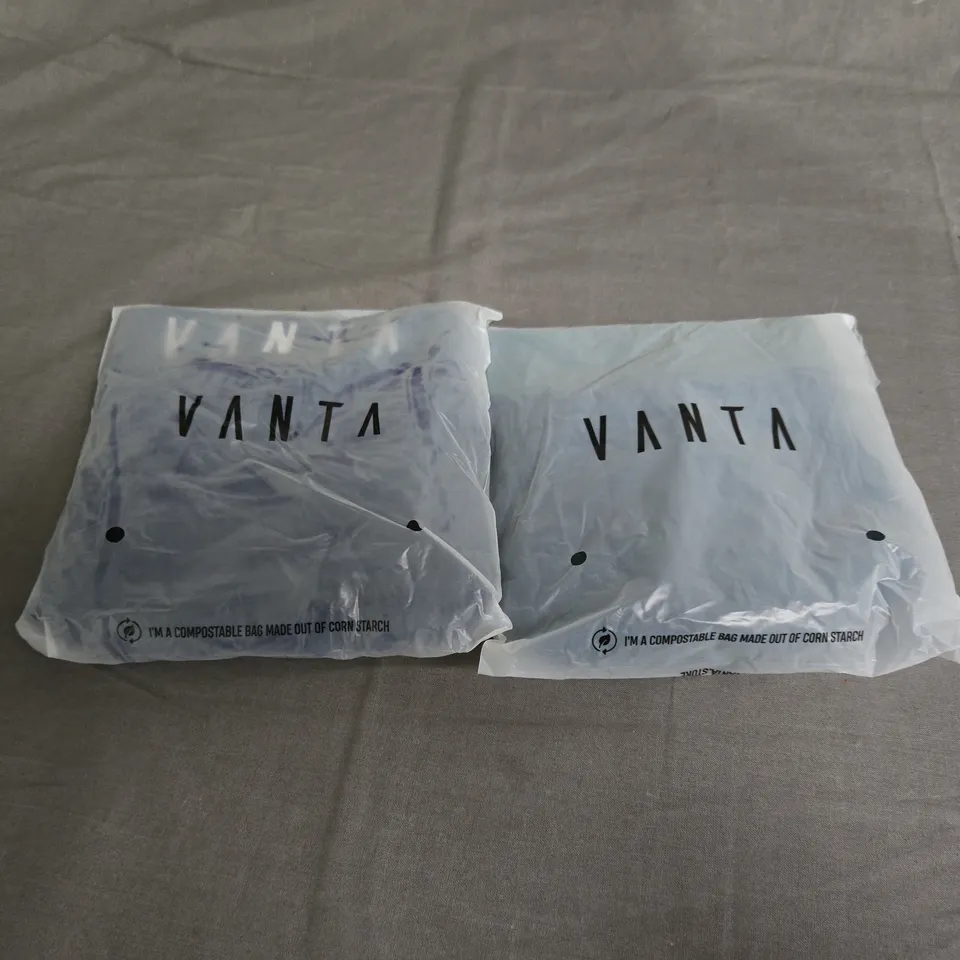 TWO SEALED VANTRA BOXERS - LARGE