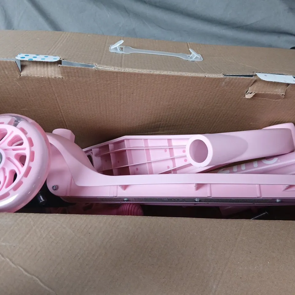 BOXED ZINC 3IN1 MY FIRST TRI SCOOTER & RIDE ON