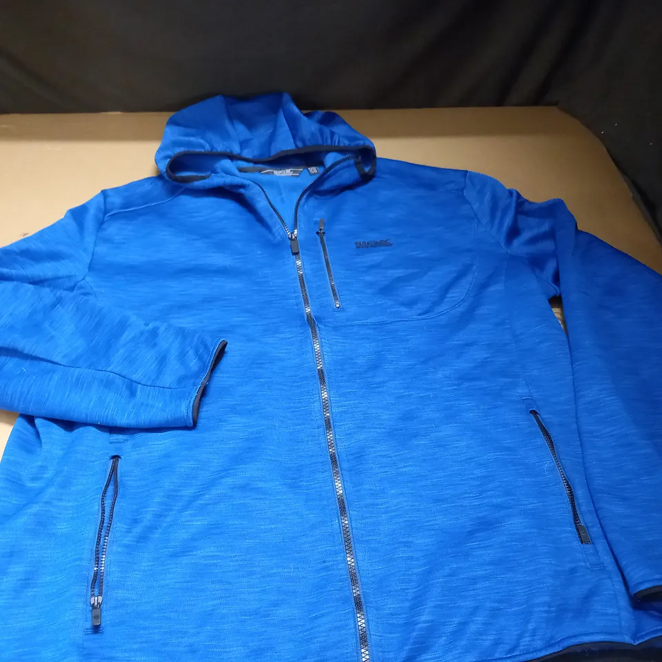 REGATTA BLUE ZIP THROUGH JACKET - XXL