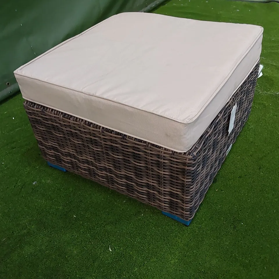 DESIGNER GARDEN/PATIO STOOL WITH CUSHION