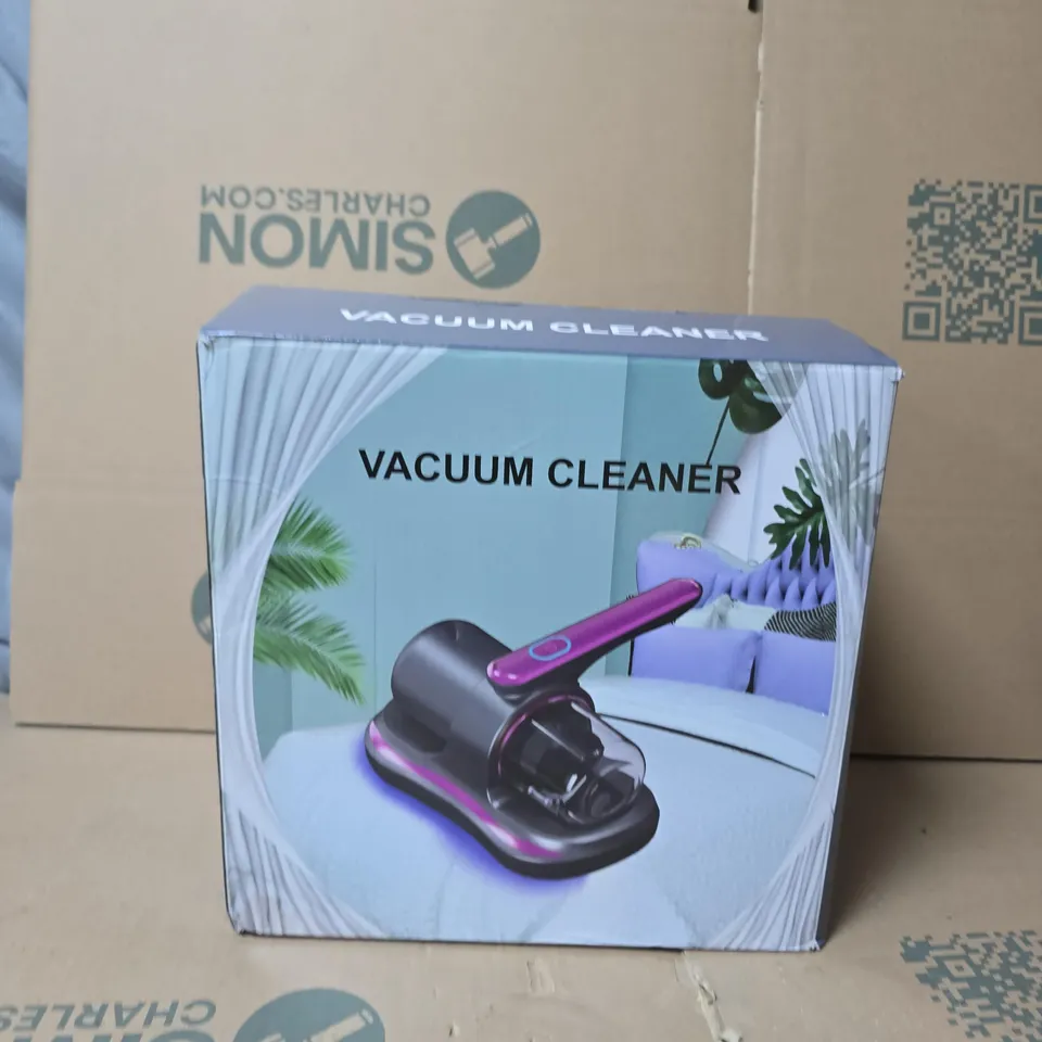 VACUUM CLEANER – HANDHELD, GOLD COLOUR (BOXED)
