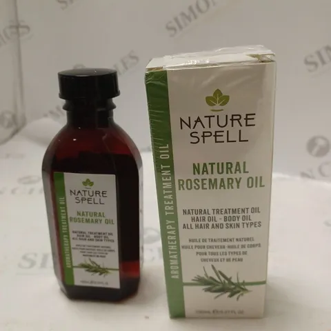 2 X NATURE SPELL ROSEMARY OIL FOR HAIR & SKIN 150ML