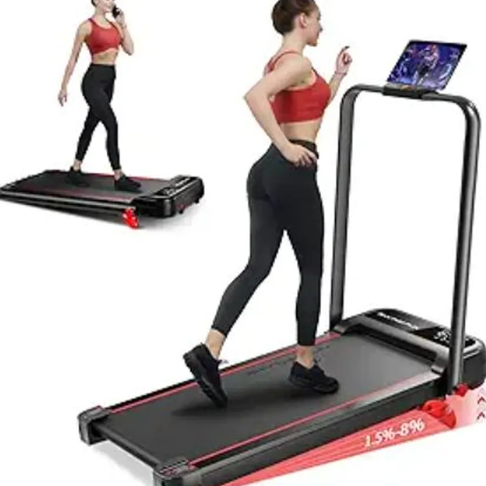BOXED RHYTHM FUN INCLINE FOLDABLE TREADMILL, WALKING PAD  - M4138