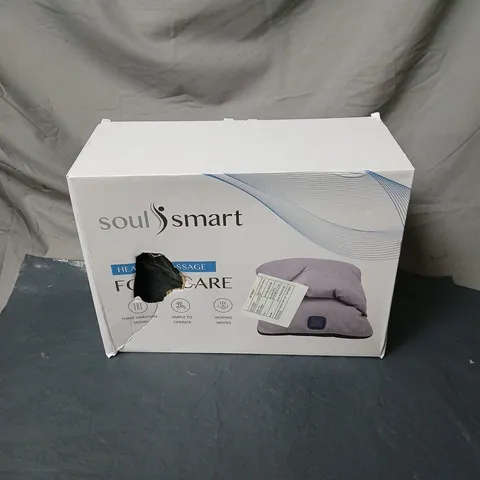 SOUL SMART HEATING MASSAGE FOOT CARE BOXED
