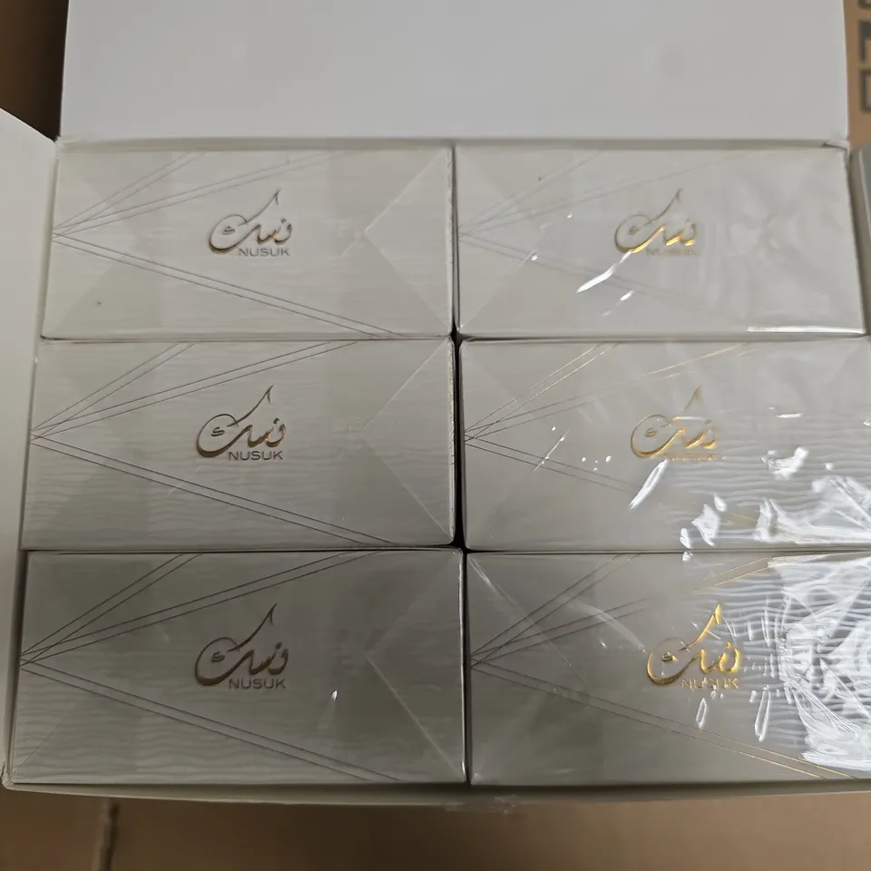 6 BOXED AND SEALED NUSUK ANA AL AWWAL EAU DE PARFUMS (100ML)