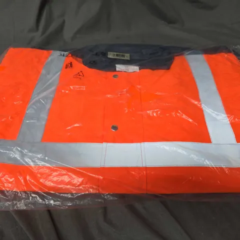 TWO-TONE HIGH VIS PARKA - XL