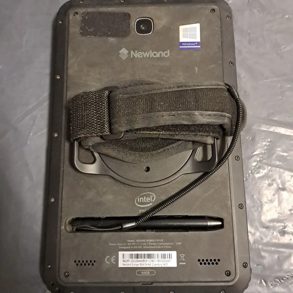 NEWLAND WINDOWS TABLET NQUIRE NQ800 2 PLUS WITH BARCODE SCANNER