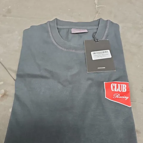 CLUB 1984 RACING T-SHIRT β WASHED GREY SIZE S