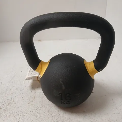 2 X EXERCISE WEIGHTS - 16KG & 10KG