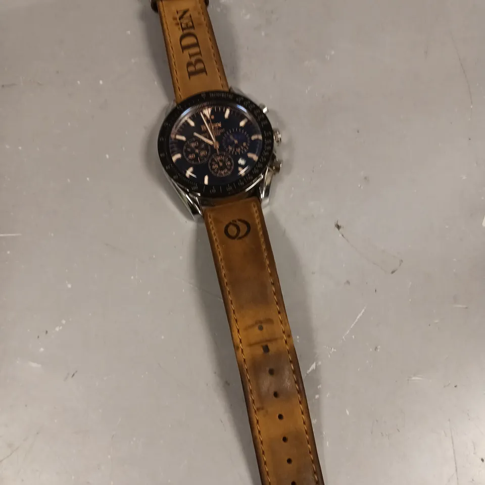 BIDEN QUARTZ CHRONOGRAPH WATCH