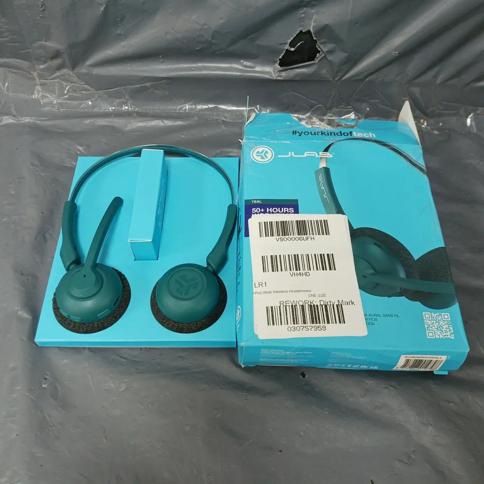 JLAB GO WORK POP WIRELESS HEADPHONES