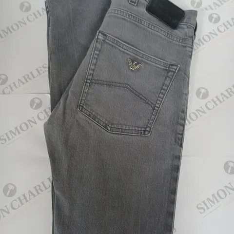 ARMANI JEANS DENIM JEANS IN GREY SIZE 30/32