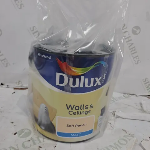 DULUX SOFT PEACH MATT 2.5L - COLLECTION ONLY