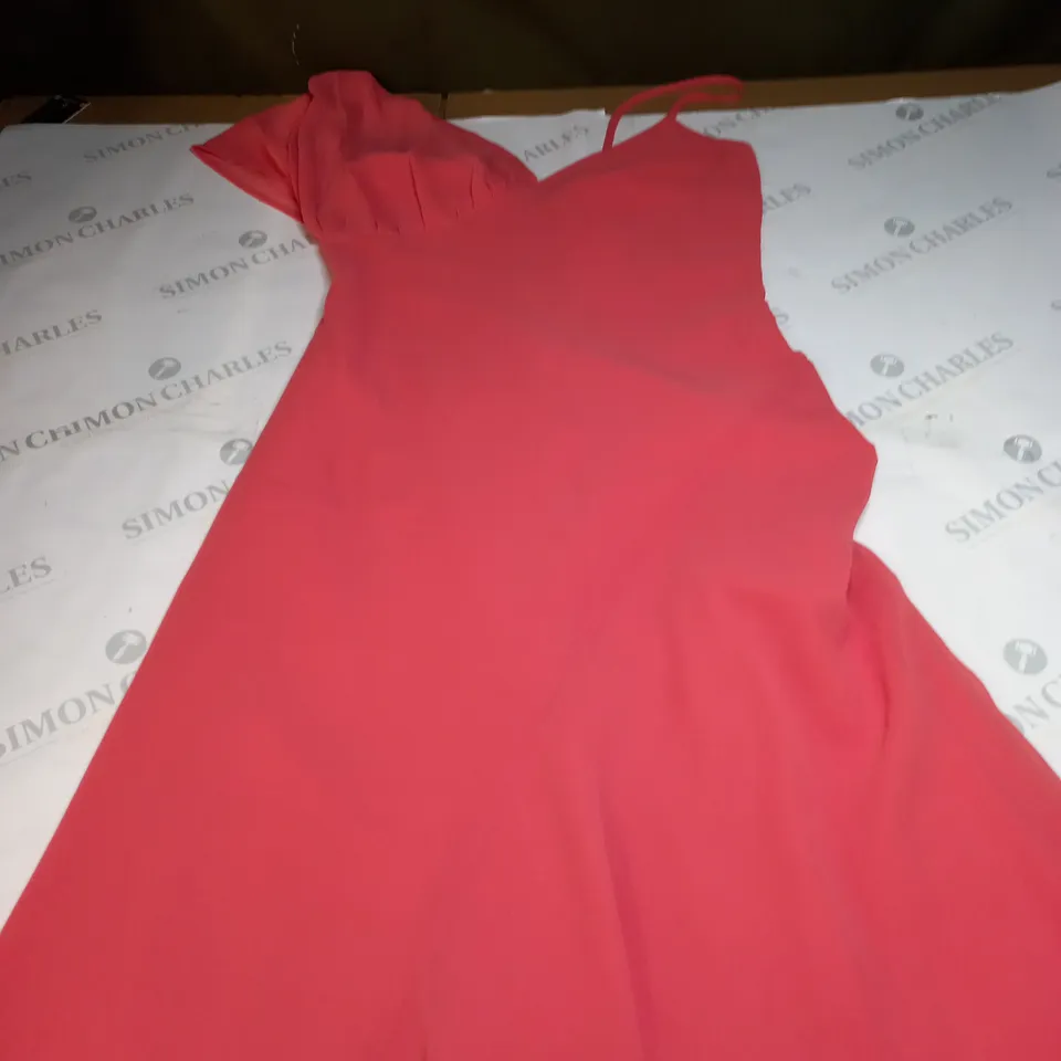 OMNES LAUREL ASSYMETRIC CHIFFON DRESS SIZE 10