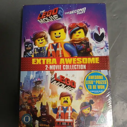 SEALED THE LEGO MOVIE EXTRA AWESOME 2-MOVIE COLLECTION