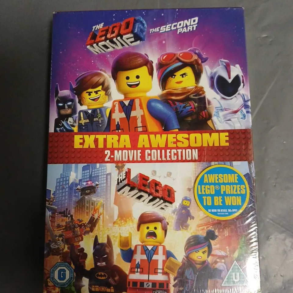 SEALED THE LEGO MOVIE EXTRA AWESOME 2-MOVIE COLLECTION