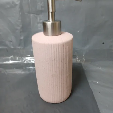 DUSK HOME TEXTURED SOAP DISPENSER - PINK