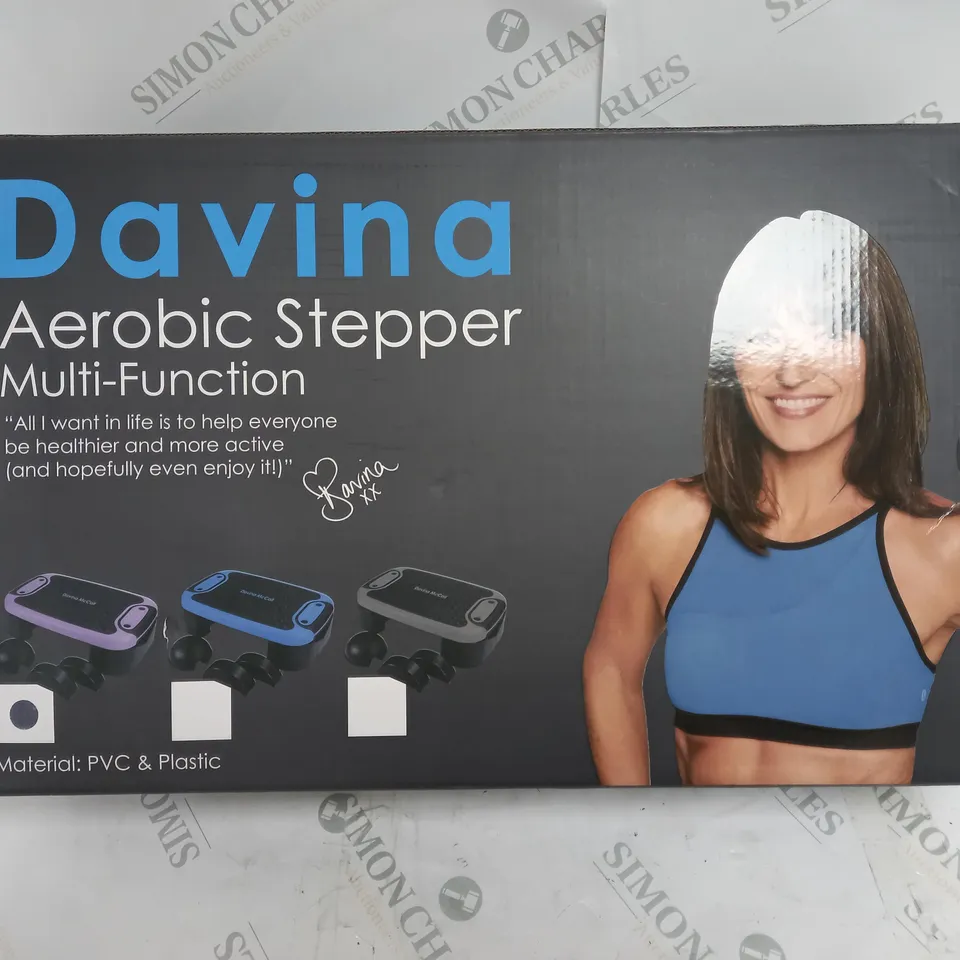 OUTLET BOXED DAVINA FITNESS MULTI FUNCTION AEROBICS STEPPER