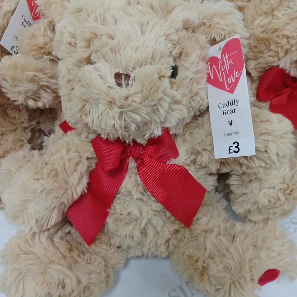 LOT OF 25 WITH LOVE CUDDLY BEARS