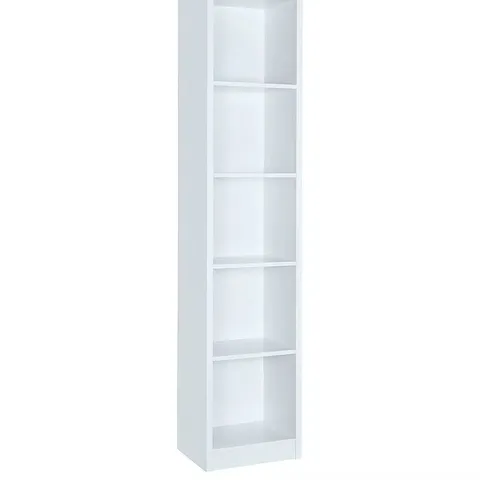 BOXED METRO TALL BOOKCASE IN WHITE - COLLECTION ONLY 