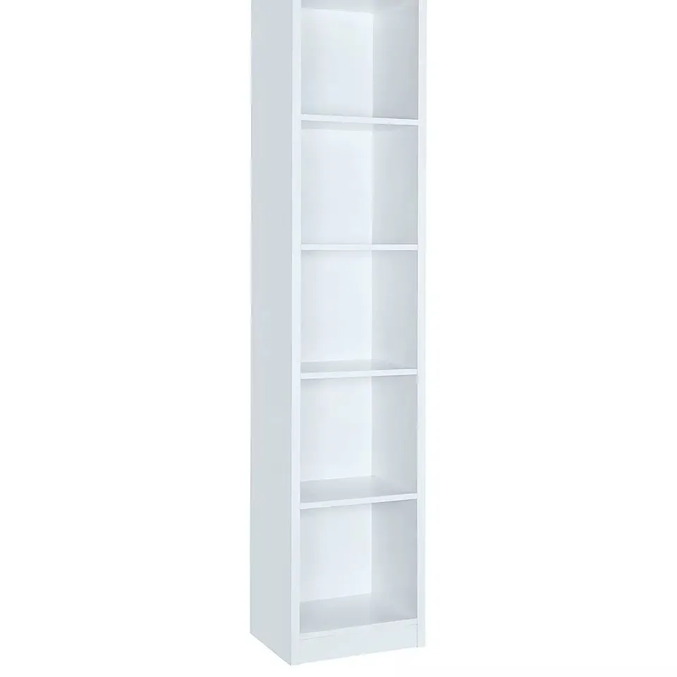 BOXED METRO TALL BOOKCASE IN WHITE - COLLECTION ONLY 