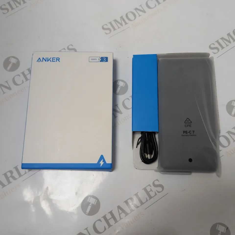 BOXED ANKER POWERCORE ESSENTIAL 20000MAH POWER BANK, WITH CABLE AND USER MANUAL