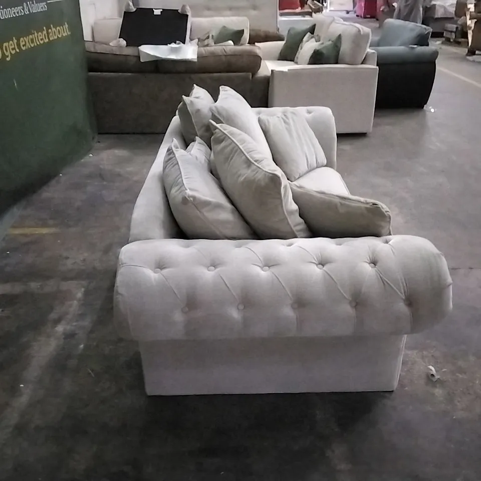 QUALITY DESIGNER 2 SEATER FABRIC SOFA 