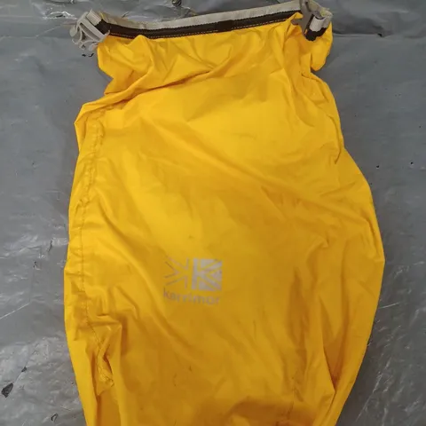 KARRIMOR SMALL DRY BAG - YELLOW 