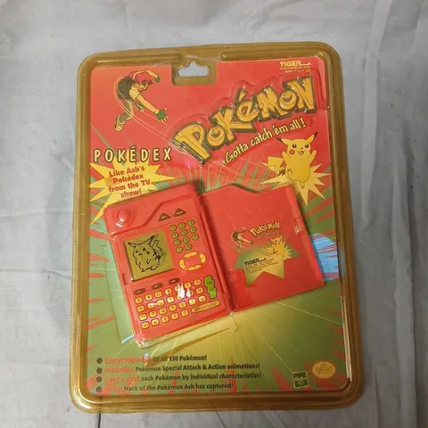 POKÉMON POKEDEX HANDHELD ELECTRONIC GAME – TIGER ELECTRONICS – BOXED