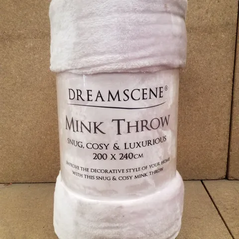 DREAMSCENE MINK THROW 200×240CM