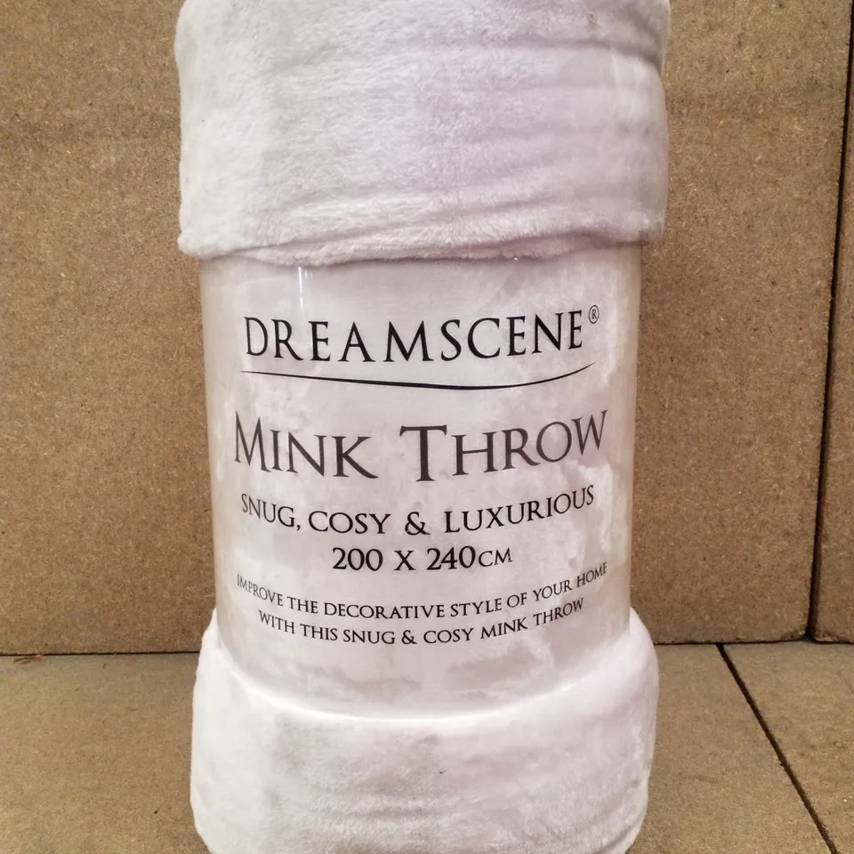 DREAMSCENE MINK THROW 200×240CM