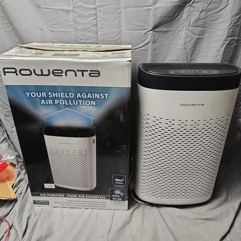 BOXED ROWENTA AIR PURIFIER – PURE AIR ESSENTIAL, 90M² COVERAGE