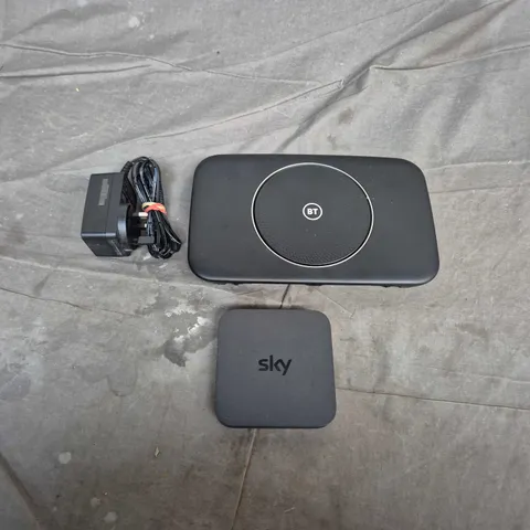 APPROXIMATELY 15 ASSORTED HOUSEHOLD PRODUCTS TO INCLUDE WIFI ROUTER, WIFI BOOSTER, POWER CABLES