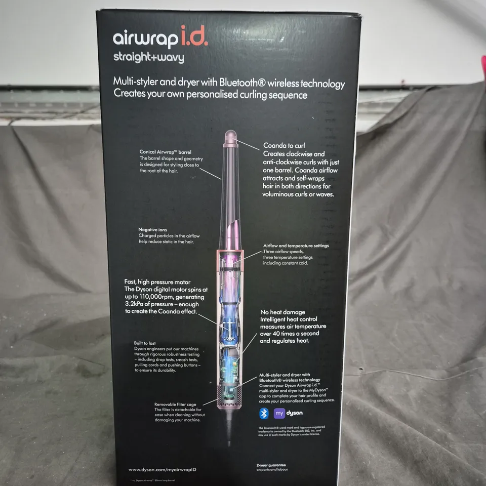 SEALED DYSON AIRWRAP I.D. STRAIGHT+WAVY HAIR STYLER – BOXED