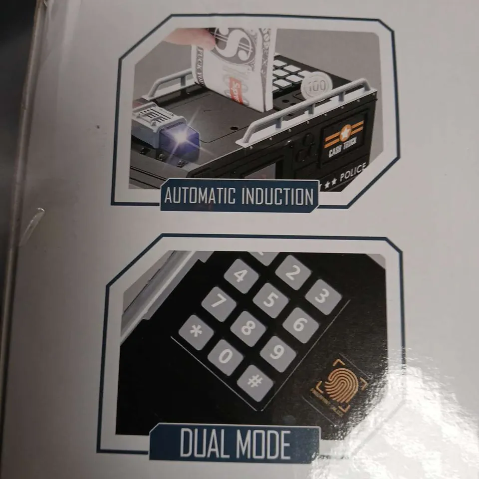 CASH TRUCK MONEY SAFE POLICE TOY VEHICLE – DUAL MODE (BOXED)