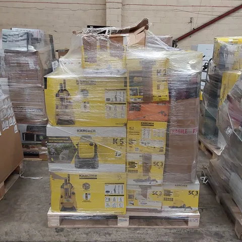 PALLET OF APPROXIMATELY 22 UNPROCESSED RAW RETURN HOUSEHOLD AND ELECTRICAL GOODS TO INCLUDE;