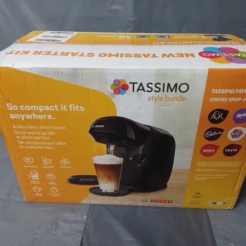 BOXED BOSCH TASSIMO STYLE COFFEE MACHINE