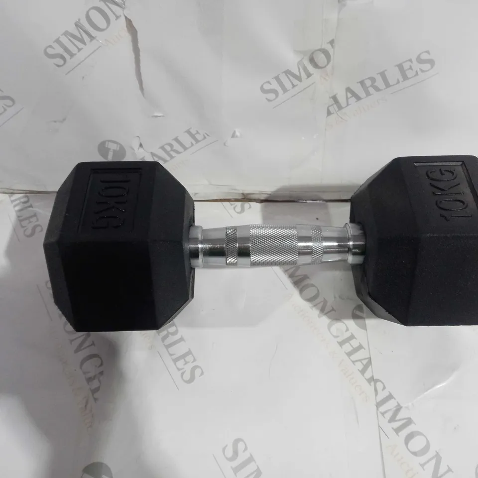 HEXAGON 10KG DUMBBELL